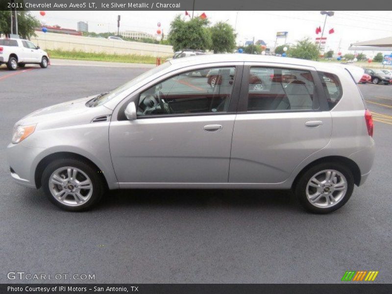 Ice Silver Metallic / Charcoal 2011 Chevrolet Aveo Aveo5 LT