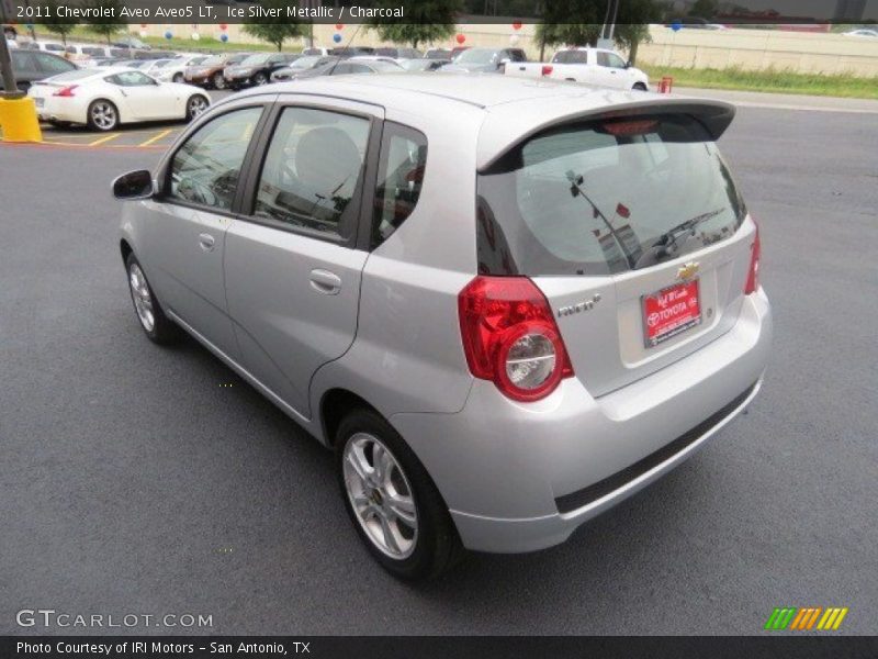 Ice Silver Metallic / Charcoal 2011 Chevrolet Aveo Aveo5 LT