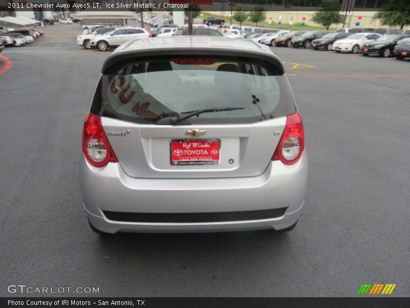 Ice Silver Metallic / Charcoal 2011 Chevrolet Aveo Aveo5 LT