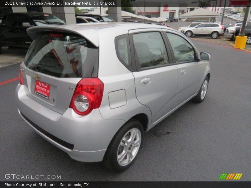 Ice Silver Metallic / Charcoal 2011 Chevrolet Aveo Aveo5 LT