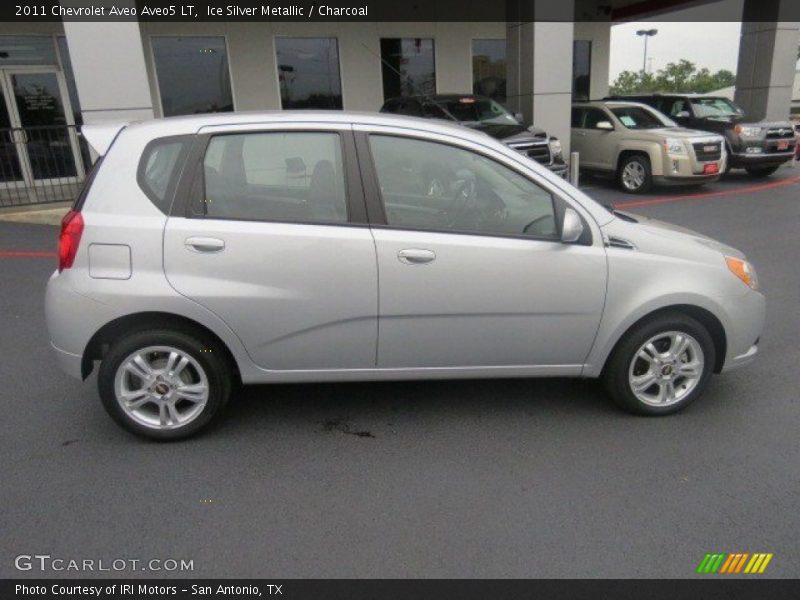 Ice Silver Metallic / Charcoal 2011 Chevrolet Aveo Aveo5 LT