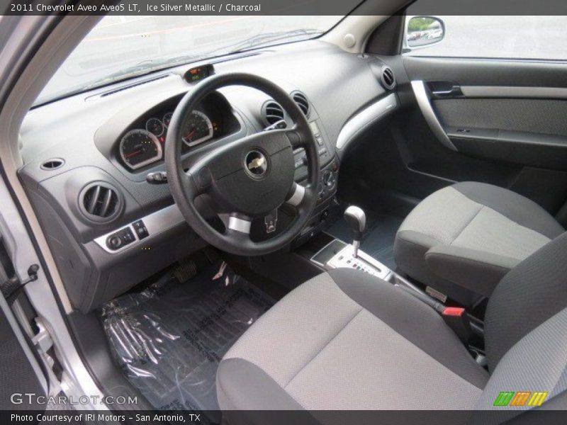 Ice Silver Metallic / Charcoal 2011 Chevrolet Aveo Aveo5 LT