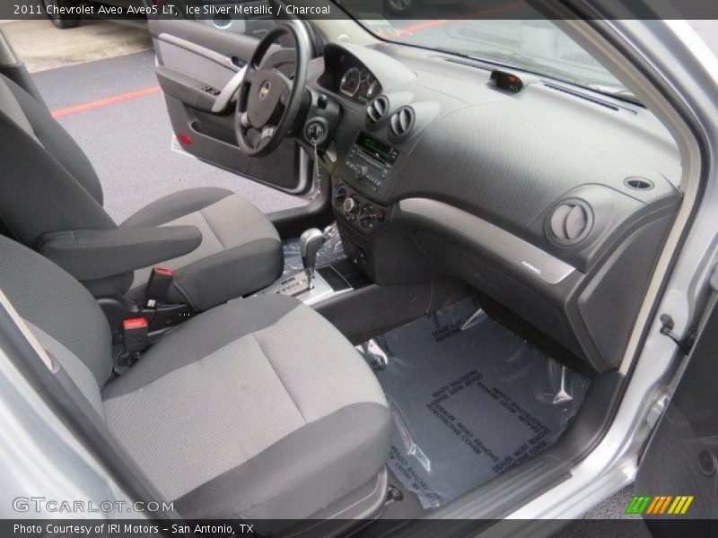 Ice Silver Metallic / Charcoal 2011 Chevrolet Aveo Aveo5 LT
