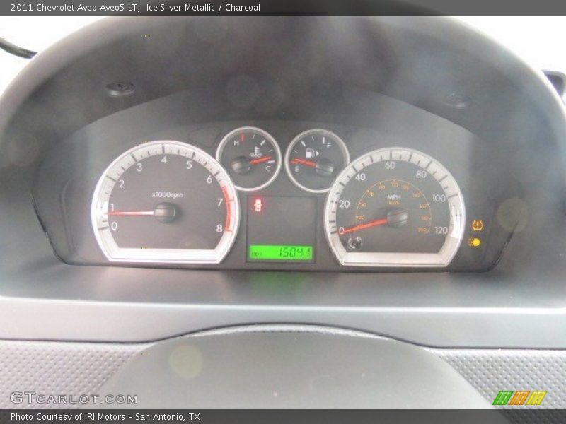 Ice Silver Metallic / Charcoal 2011 Chevrolet Aveo Aveo5 LT