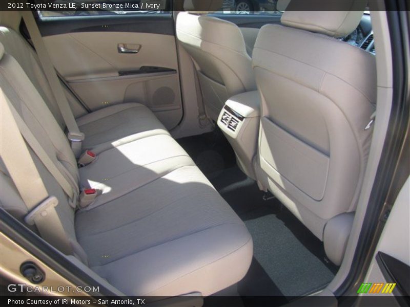 Sunset Bronze Mica / Ivory 2012 Toyota Venza LE