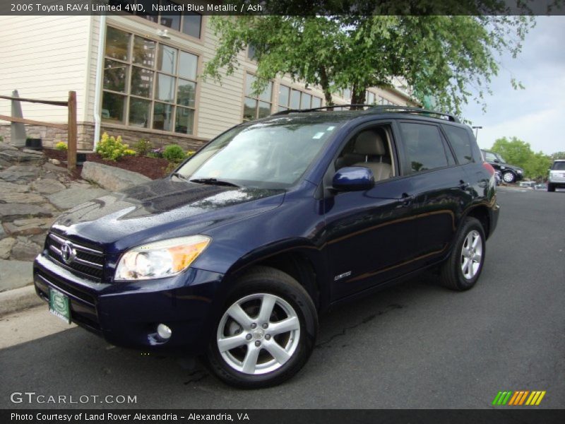 Nautical Blue Metallic / Ash 2006 Toyota RAV4 Limited 4WD