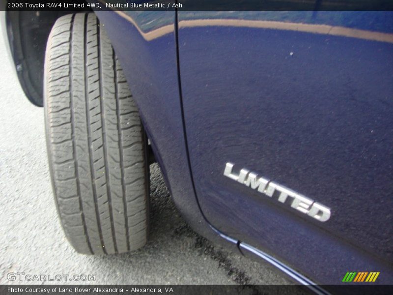 Nautical Blue Metallic / Ash 2006 Toyota RAV4 Limited 4WD