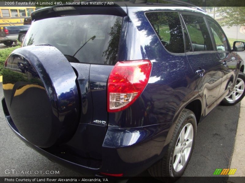 Nautical Blue Metallic / Ash 2006 Toyota RAV4 Limited 4WD