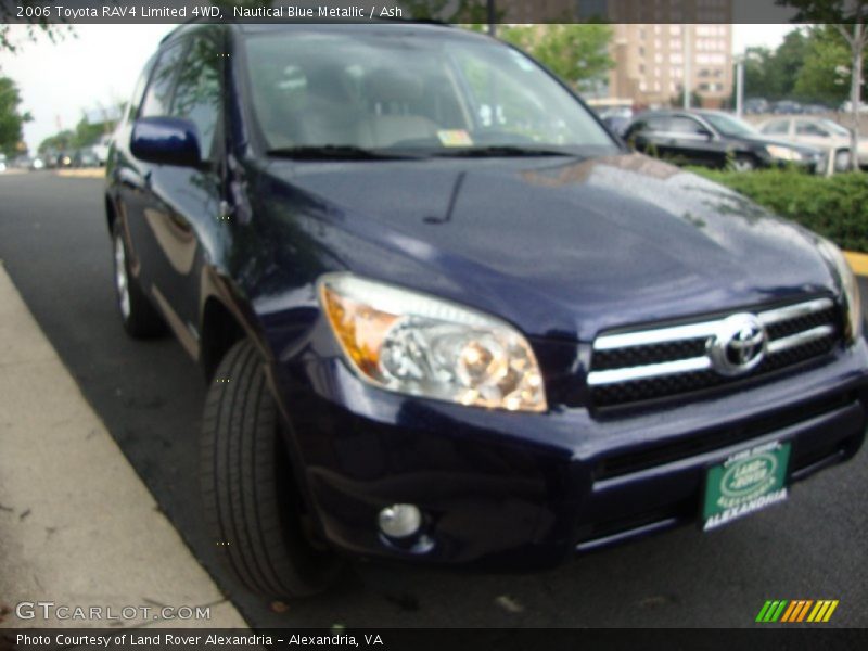 Nautical Blue Metallic / Ash 2006 Toyota RAV4 Limited 4WD
