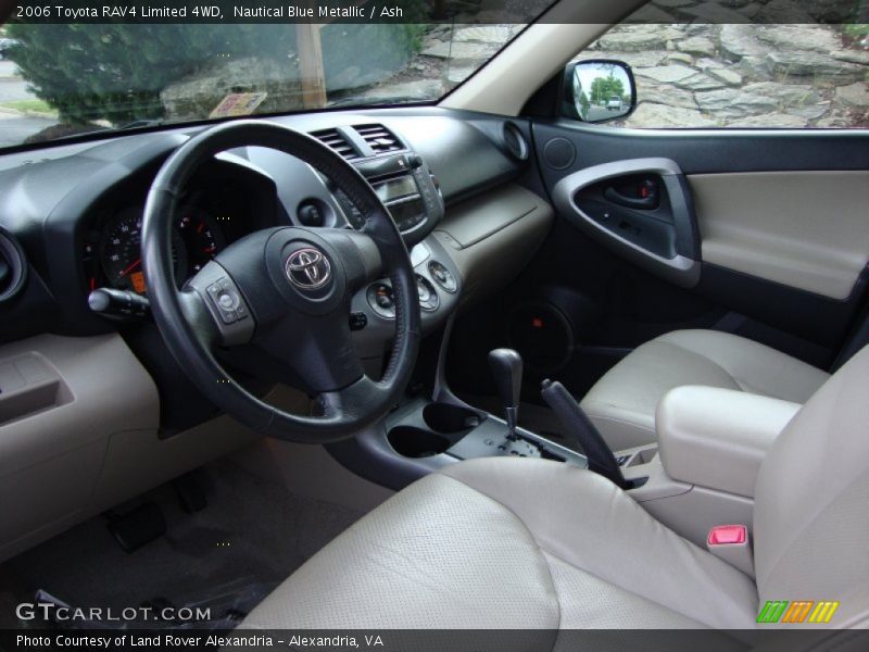 Nautical Blue Metallic / Ash 2006 Toyota RAV4 Limited 4WD