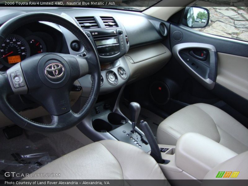 Nautical Blue Metallic / Ash 2006 Toyota RAV4 Limited 4WD