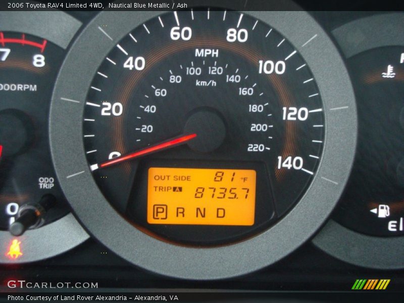 Nautical Blue Metallic / Ash 2006 Toyota RAV4 Limited 4WD