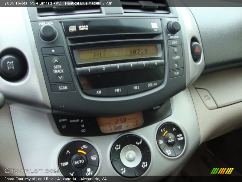 Nautical Blue Metallic / Ash 2006 Toyota RAV4 Limited 4WD