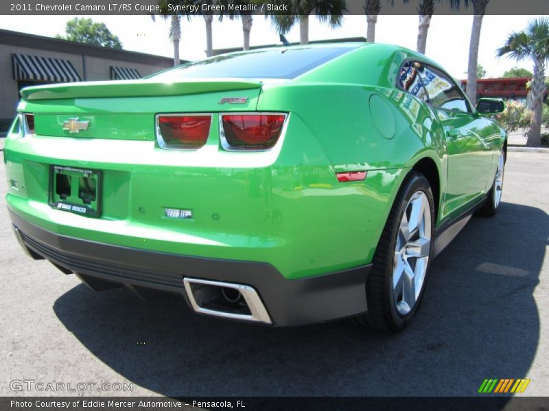 Synergy Green Metallic / Black 2011 Chevrolet Camaro LT/RS Coupe