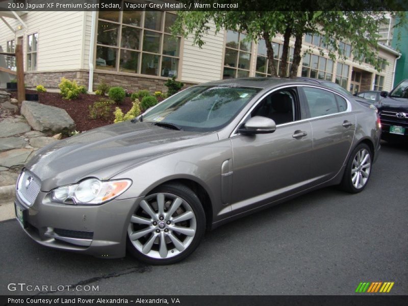 Vapour Grey Metallic / Warm Charcoal 2010 Jaguar XF Premium Sport Sedan