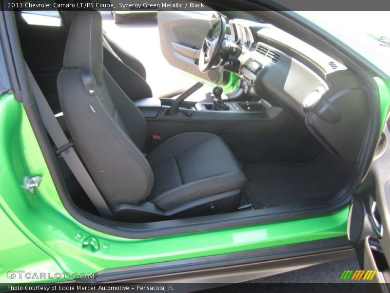 Synergy Green Metallic / Black 2011 Chevrolet Camaro LT/RS Coupe