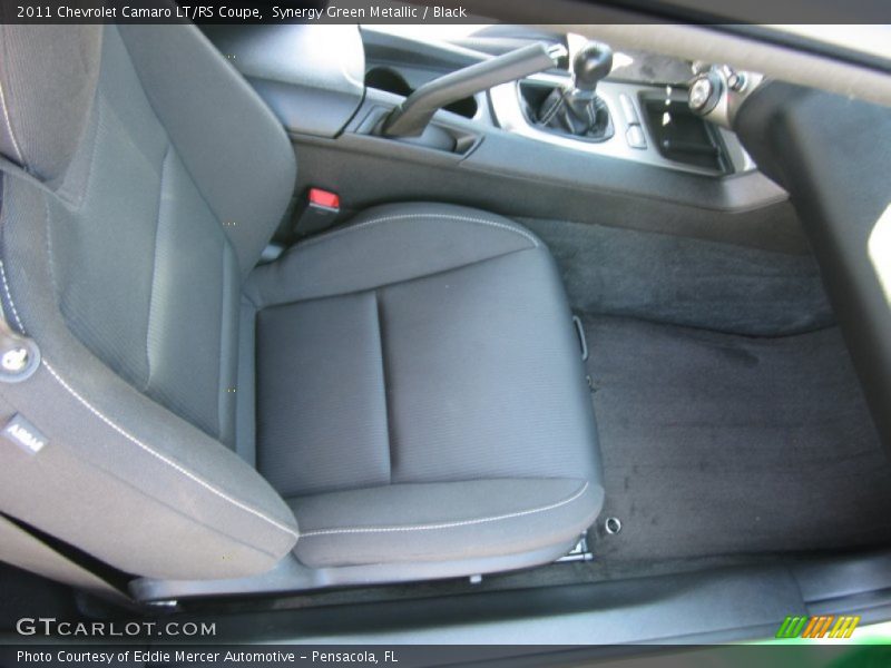 Synergy Green Metallic / Black 2011 Chevrolet Camaro LT/RS Coupe