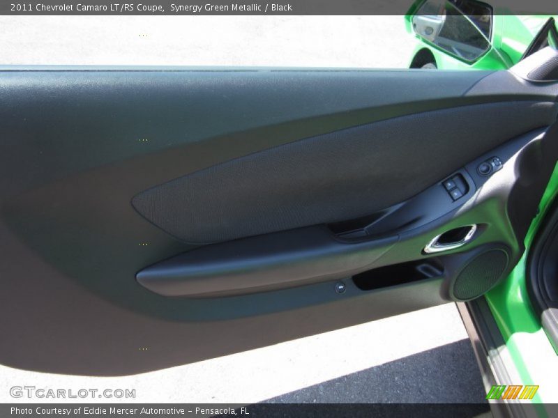 Synergy Green Metallic / Black 2011 Chevrolet Camaro LT/RS Coupe