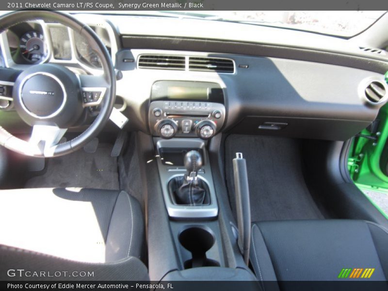 Synergy Green Metallic / Black 2011 Chevrolet Camaro LT/RS Coupe