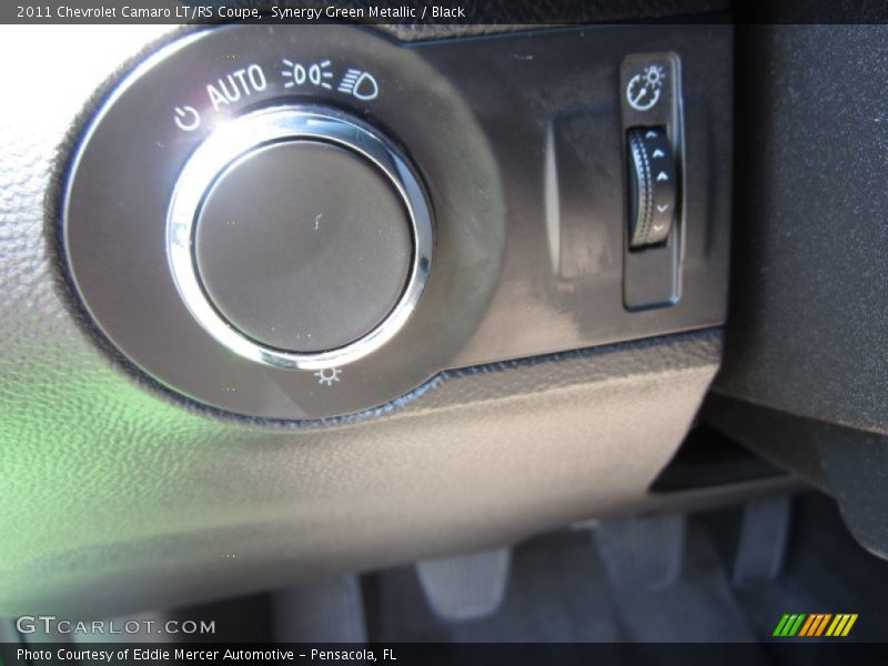 Synergy Green Metallic / Black 2011 Chevrolet Camaro LT/RS Coupe
