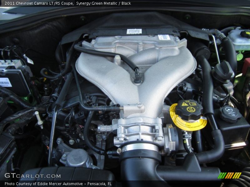 Synergy Green Metallic / Black 2011 Chevrolet Camaro LT/RS Coupe