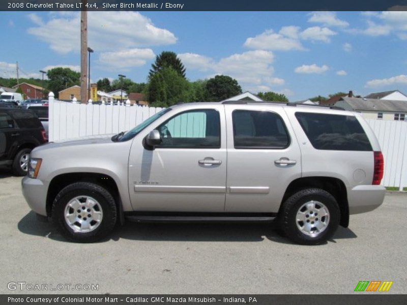 Silver Birch Metallic / Ebony 2008 Chevrolet Tahoe LT 4x4