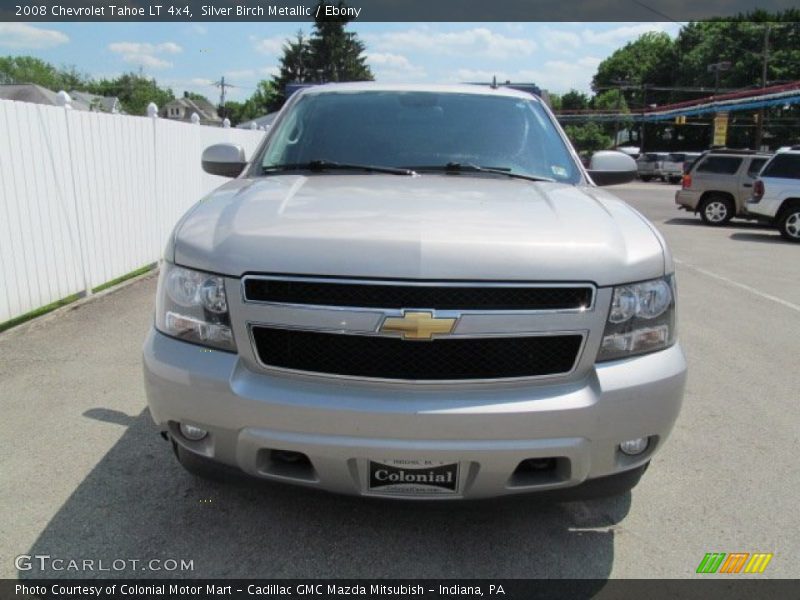 Silver Birch Metallic / Ebony 2008 Chevrolet Tahoe LT 4x4