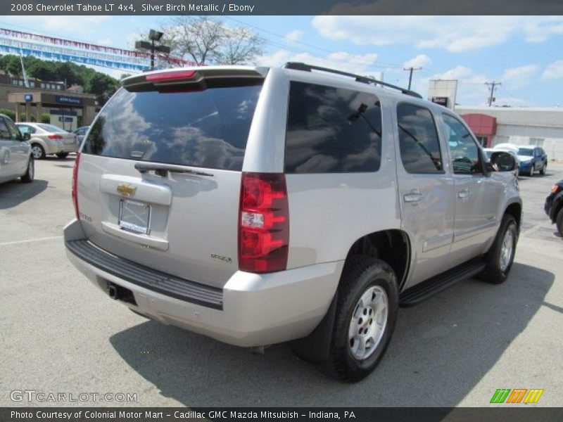 Silver Birch Metallic / Ebony 2008 Chevrolet Tahoe LT 4x4