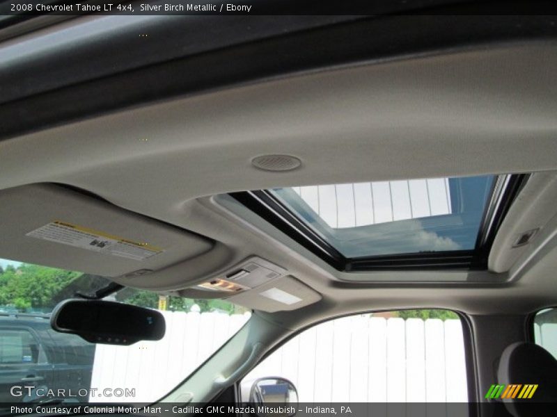 Silver Birch Metallic / Ebony 2008 Chevrolet Tahoe LT 4x4