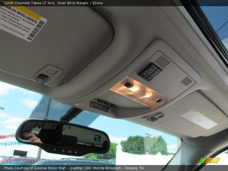 Silver Birch Metallic / Ebony 2008 Chevrolet Tahoe LT 4x4