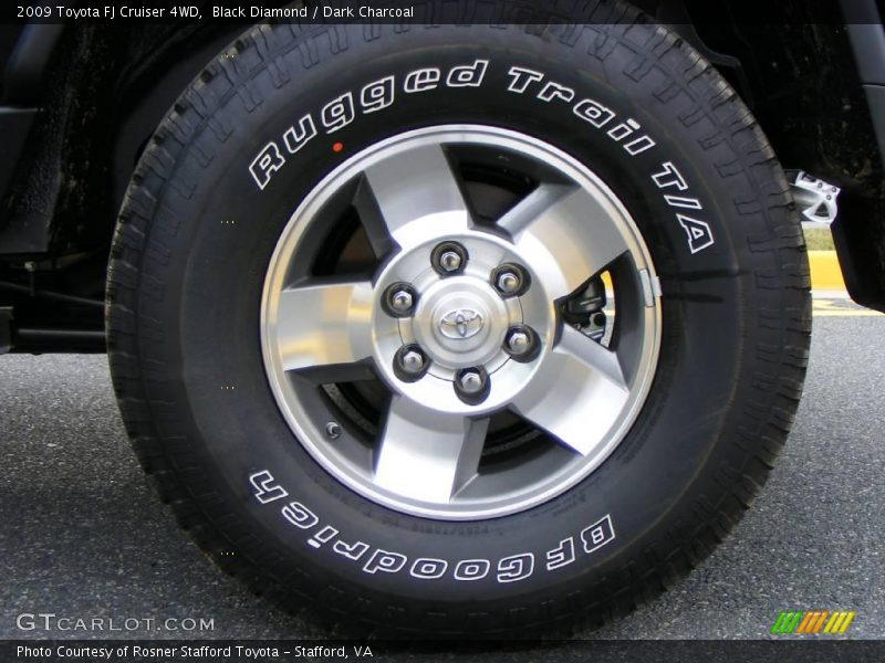 Black Diamond / Dark Charcoal 2009 Toyota FJ Cruiser 4WD