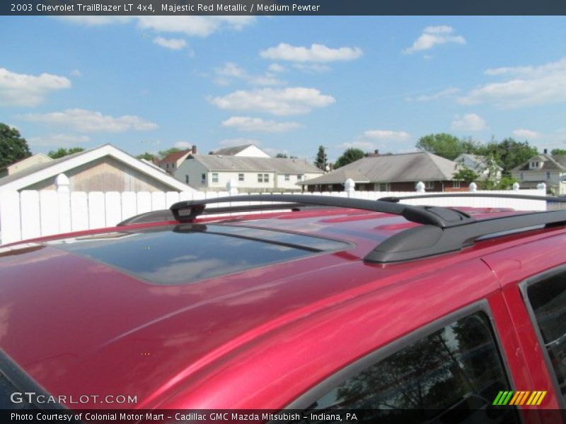 Majestic Red Metallic / Medium Pewter 2003 Chevrolet TrailBlazer LT 4x4