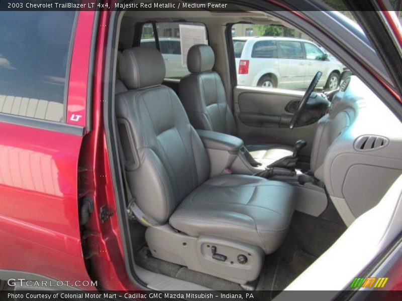 Majestic Red Metallic / Medium Pewter 2003 Chevrolet TrailBlazer LT 4x4