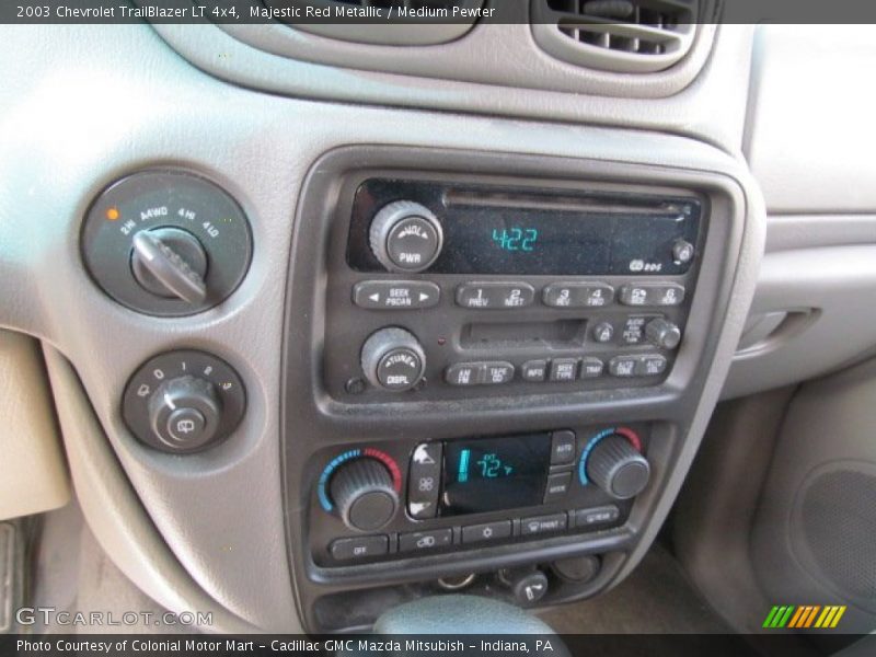 Majestic Red Metallic / Medium Pewter 2003 Chevrolet TrailBlazer LT 4x4