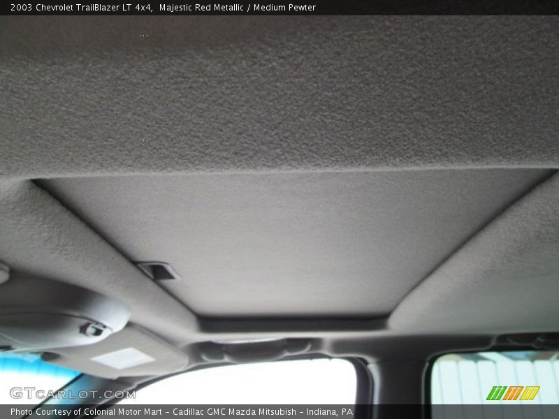 Majestic Red Metallic / Medium Pewter 2003 Chevrolet TrailBlazer LT 4x4