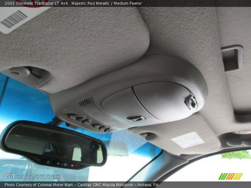 Majestic Red Metallic / Medium Pewter 2003 Chevrolet TrailBlazer LT 4x4