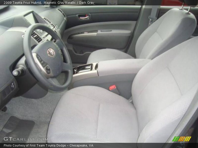 Magnetic Gray Metallic / Dark Gray 2009 Toyota Prius Hybrid