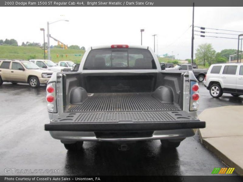 Bright Silver Metallic / Dark Slate Gray 2003 Dodge Ram 1500 ST Regular Cab 4x4