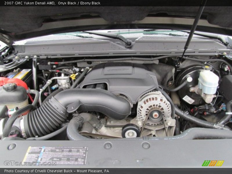 Onyx Black / Ebony Black 2007 GMC Yukon Denali AWD