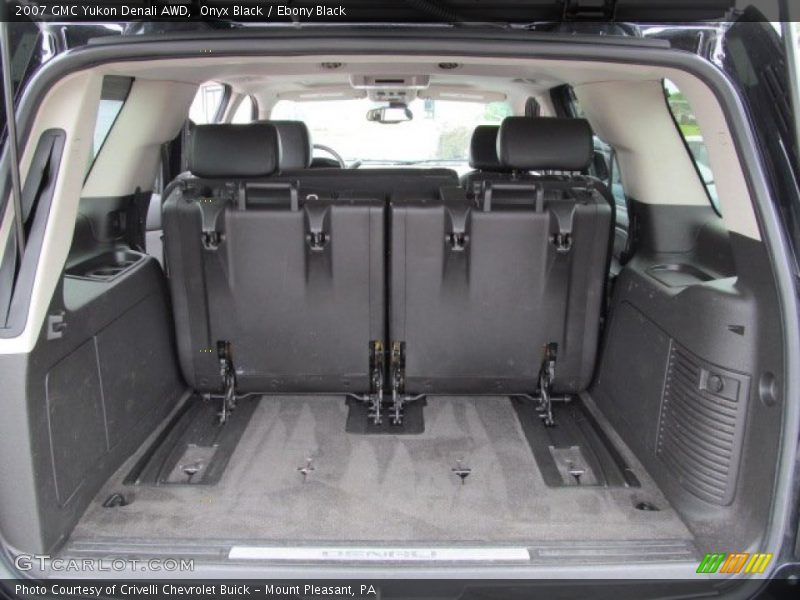 Onyx Black / Ebony Black 2007 GMC Yukon Denali AWD