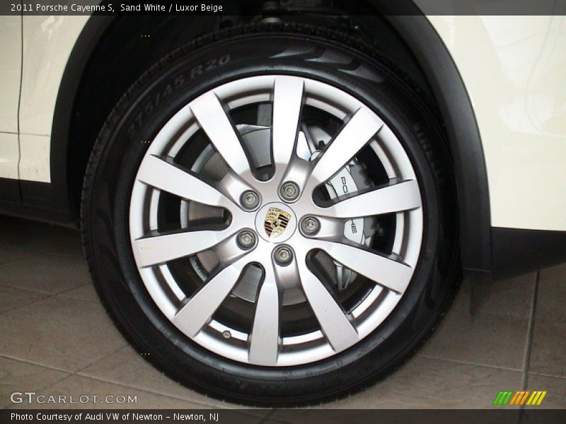 Sand White / Luxor Beige 2011 Porsche Cayenne S