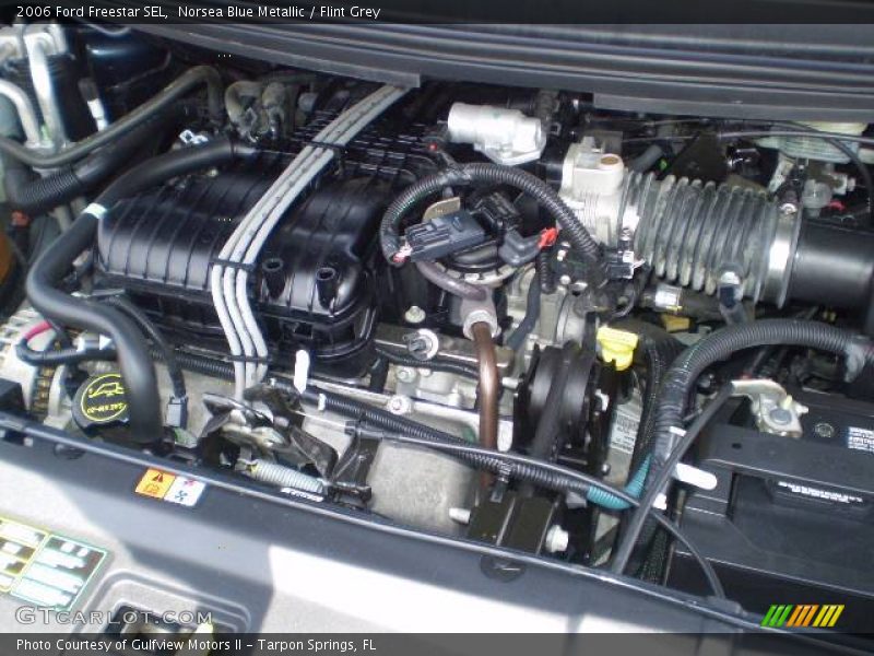 Norsea Blue Metallic / Flint Grey 2006 Ford Freestar SEL