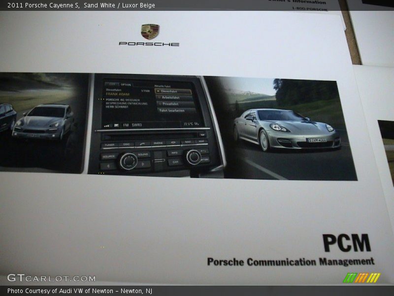 Sand White / Luxor Beige 2011 Porsche Cayenne S