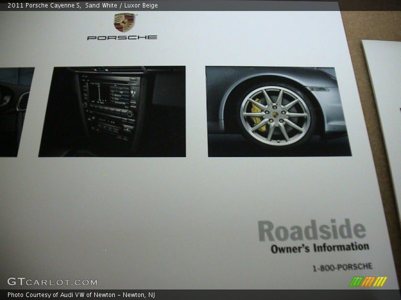 Sand White / Luxor Beige 2011 Porsche Cayenne S