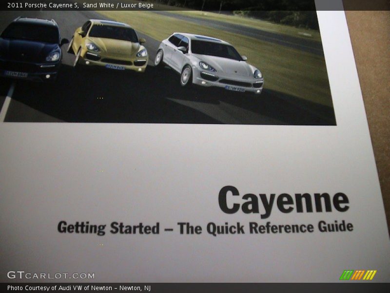 Sand White / Luxor Beige 2011 Porsche Cayenne S