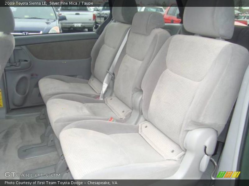 Silver Pine Mica / Taupe 2009 Toyota Sienna LE