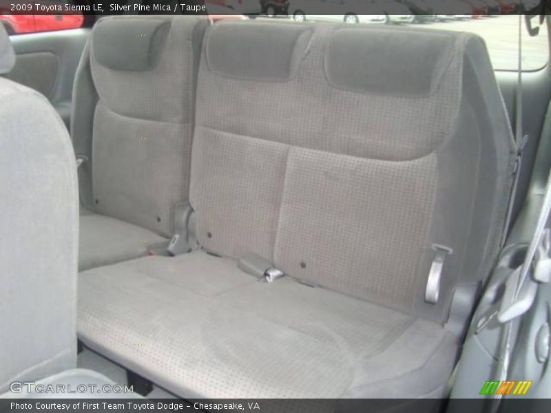 Silver Pine Mica / Taupe 2009 Toyota Sienna LE