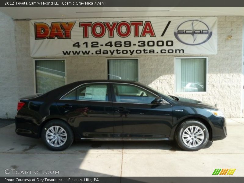 Cosmic Gray Mica / Ash 2012 Toyota Camry Hybrid LE