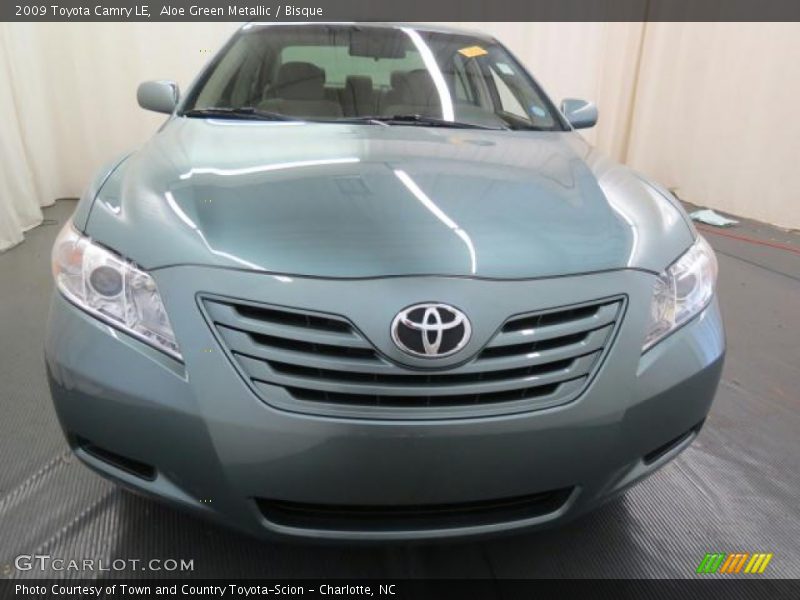 Aloe Green Metallic / Bisque 2009 Toyota Camry LE