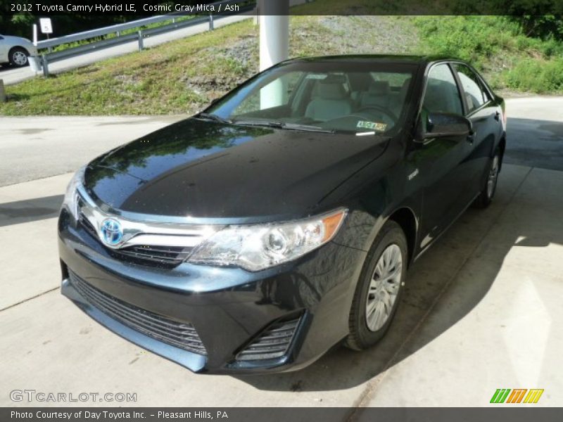 Cosmic Gray Mica / Ash 2012 Toyota Camry Hybrid LE